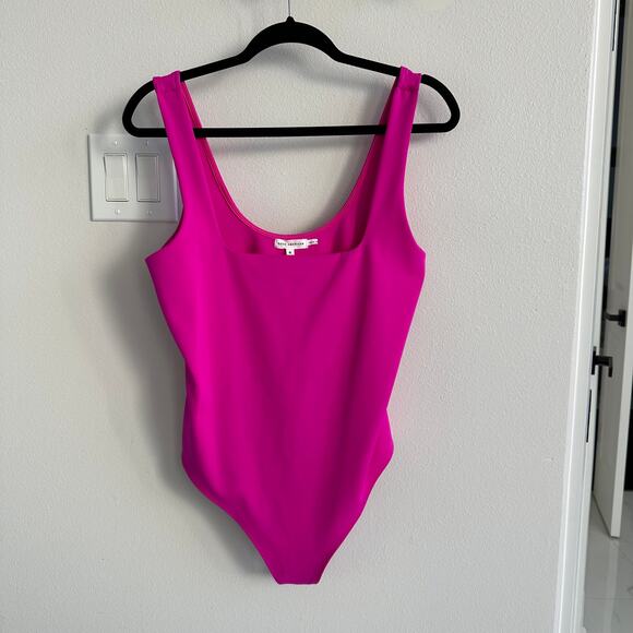 NWOT Good American Scuba Modern Tank Bodysuit Size 5 - Picture 1 of 5